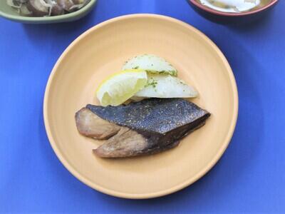 ぶりの山椒風味焼き