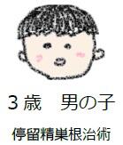 ３歳男の子