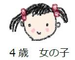 ４歳女の子