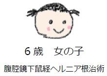 ６歳女の子